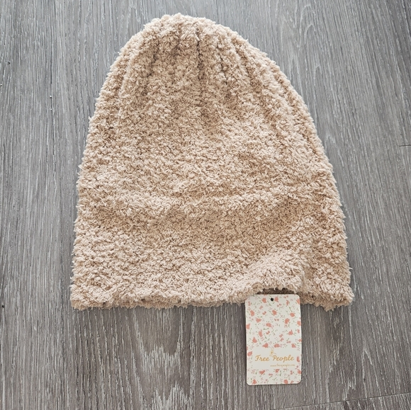 Free People Soft Winter Taupe Hat - Picture 5 of 6